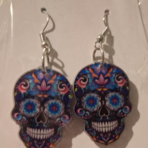 Gothic Skull Earrings