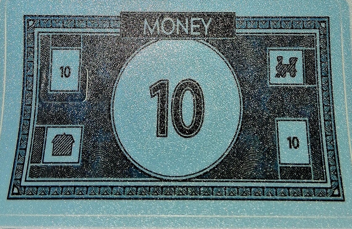 Money Game Board Credit Card Skin - 10