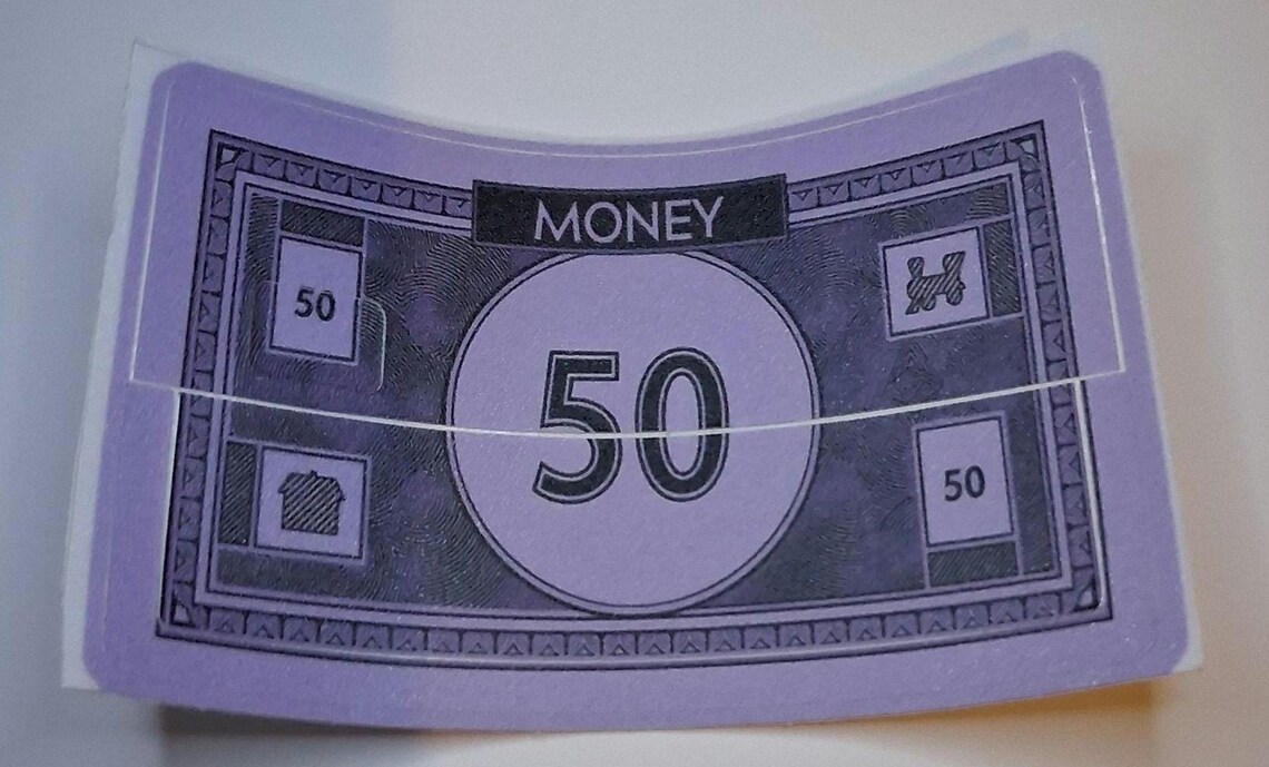 Money Game Board Credit Card Skin - 50 - Image 2