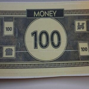 Money Game Board Credit Card Skin - 100
