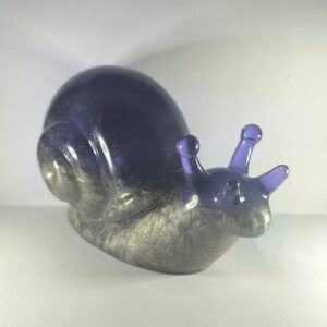 Handmade Resin Snail