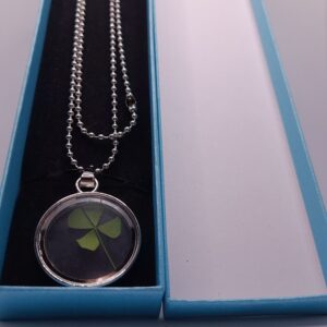 Lucky four leaf shamrock